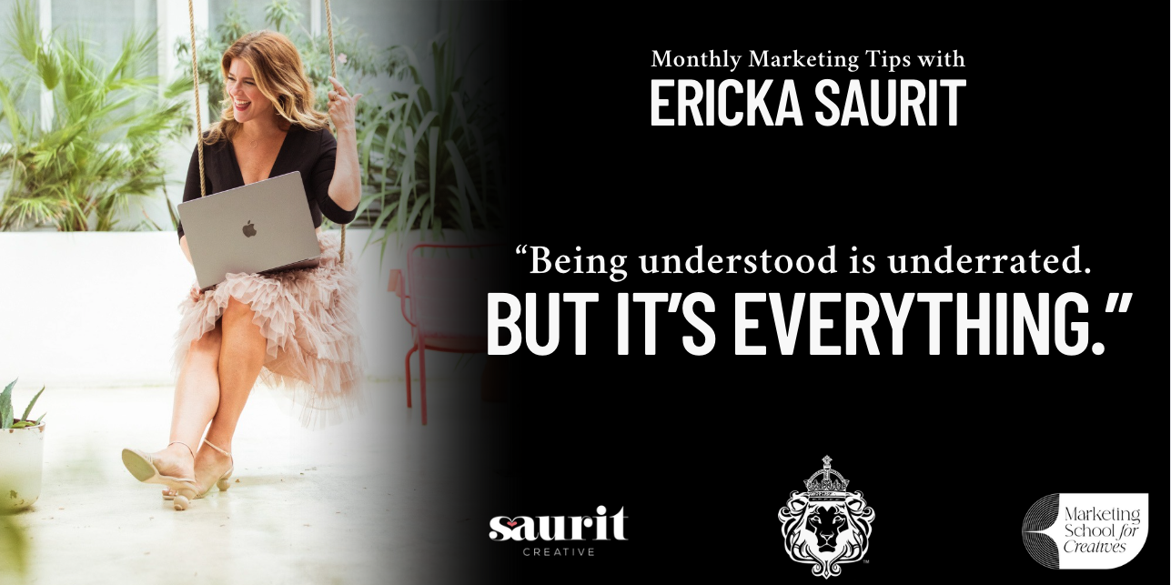No. 1 Marketing Tips with Ericka Saurit