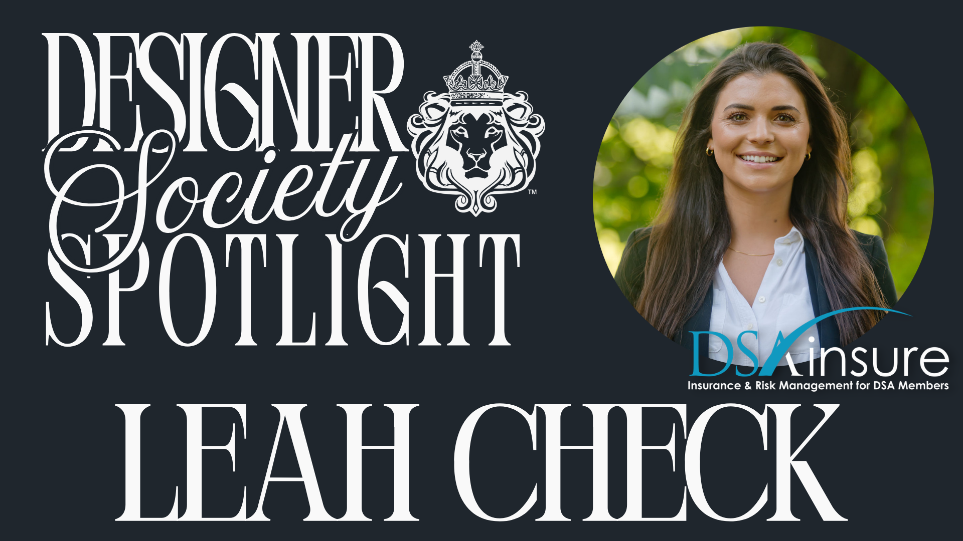Protecting the Business Behind the Design: Leah Check on Insurance, Risk, and Peace of Mind